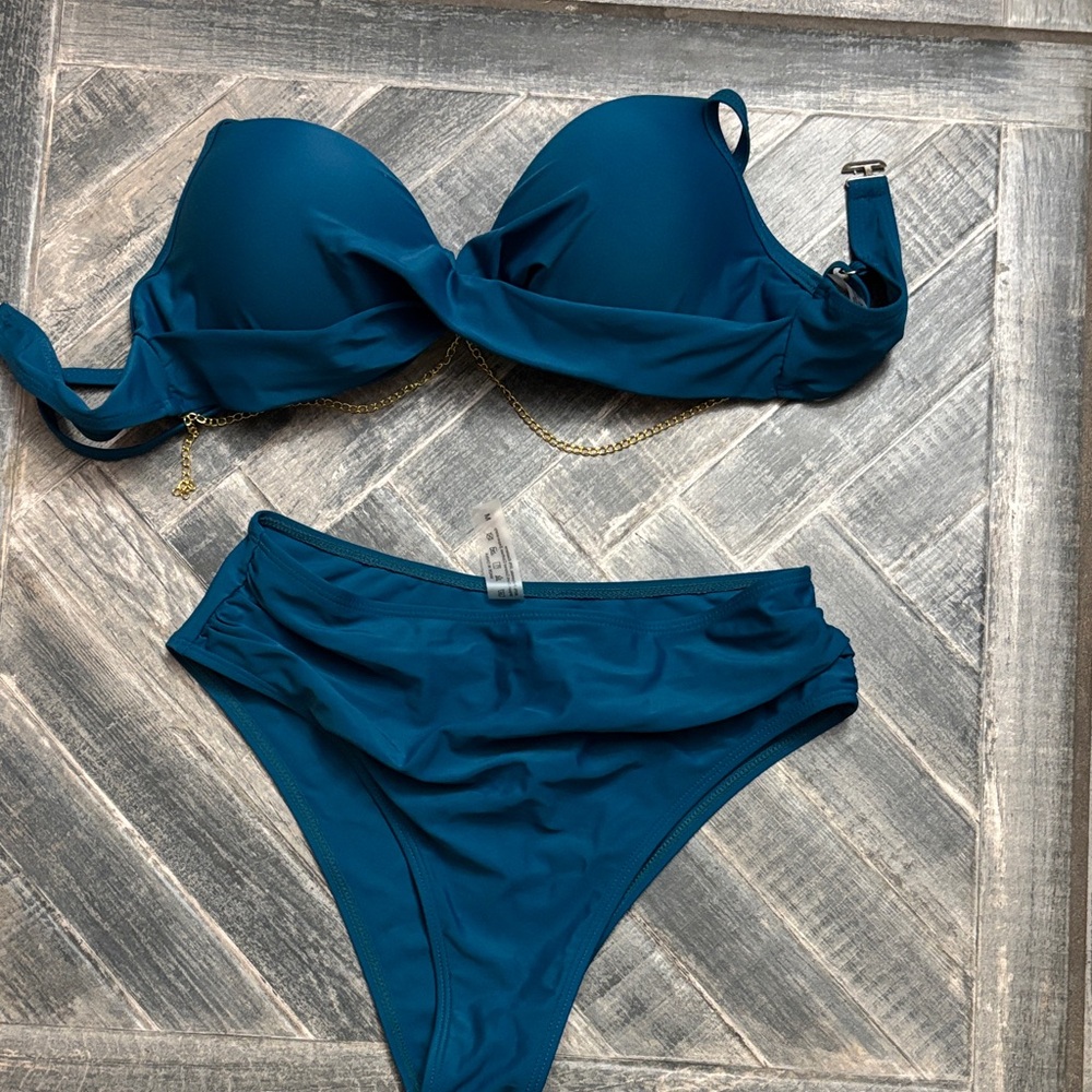Teal Women's Bikini Set